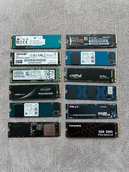 M.2 NVMe SSD Samsung / Intenso / WD / Intel / Kingston 256GB