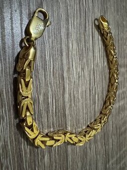 Zlatý náramok pánsky 14k