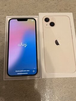 📱 Apple iPhone 13 128GB Starlight – bez škrabancov, resetov