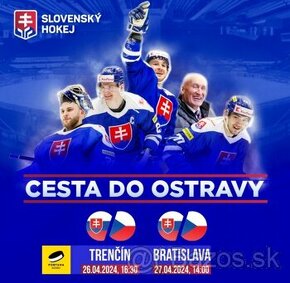 Slovensko - Česko, 27.4.2024, 14:00, Bratislava