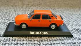 Škoda 105 zberateľský model 1:43