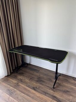 Herný stôl ULTRADESK GRAND YELLOW-GREEN