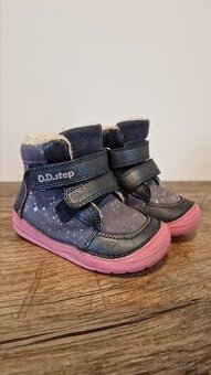 Detské barefoot zimné topánky