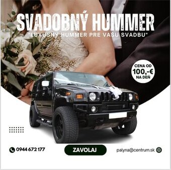 Svadobné auto HUMMER