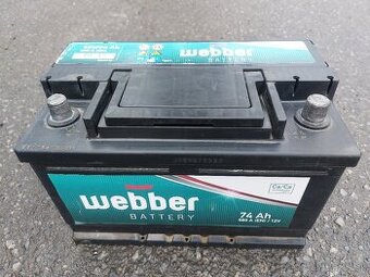 Autobatéria Webber 12V 74 Ah