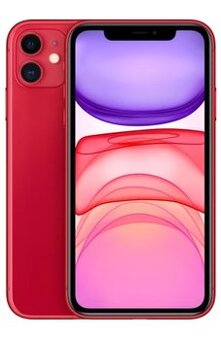 Iphone 11, 64GB, červený