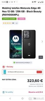 MOTOROLA EDGE 40 NEO 12GB/256GB
