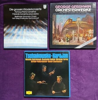LP Klasika, Karajan-Beethoven,Dvořák,Berlioz,Tchaikovsky.