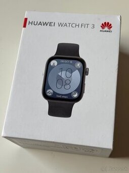 Huawei watch fit 3 smart watch, black