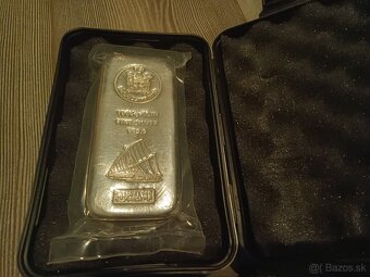 Investičné striebro - Argor Heraeus Fiji -1kg