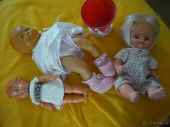 Retro staré hračky - bábiky.