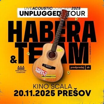 2 lístky - HABERA - Prešov