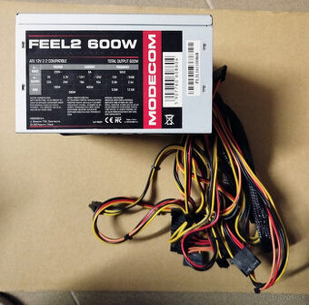 ATX zdroj 600W Modecom Feel II