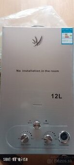 prietokový ohrievac vody LPG Akcia