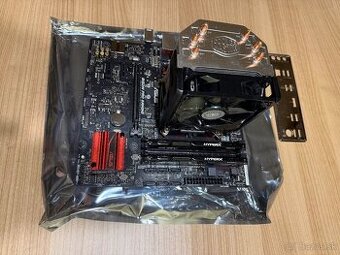 PC Komponenty: i7 7700k, B150 pro gaming, DDR4 16GB Fury Hyp