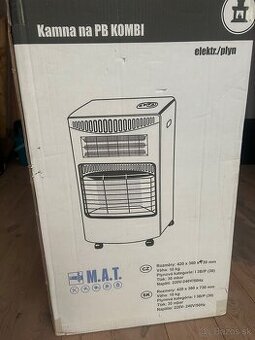 Plynovo- elektricky ohrievač