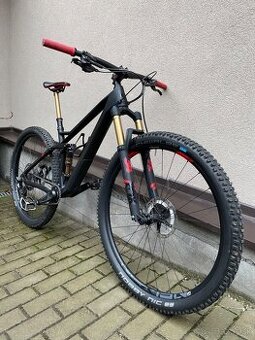 Horské celoodpruzene karbonové kolo Cube Stereo 120 HPC slt