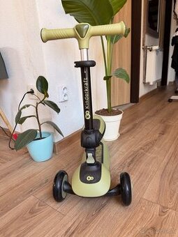 Kinderkraft Odrážadlo a kolobežka 2 v 1 Halley Grassland