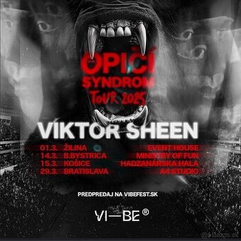 Viktor Sheen 29.03. Bratislava