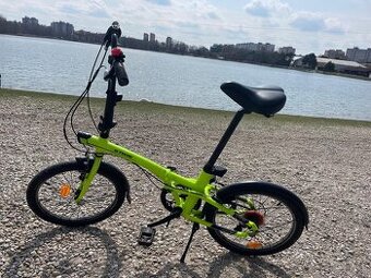 Predám skladací bicykel hliníkový Tilt 500 Decathlon.