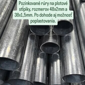 Pozinkované rúry