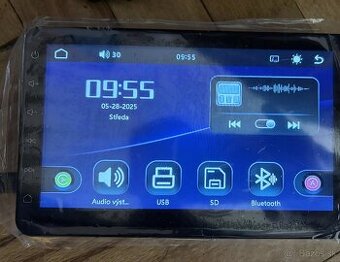 Bezdrôtové Autorádio s CarPlay, Android Auto 2 Din