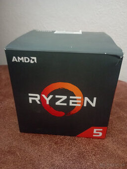 Predám procesor AMD Ryzen5 2600, komplet s chladicom