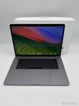 MacBook Pro 15" 2019 CTO Space Gray s Touchbarom KOMPLET