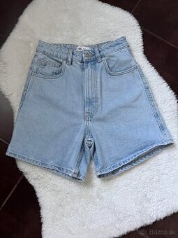 Riflové oversized šortky - nové
