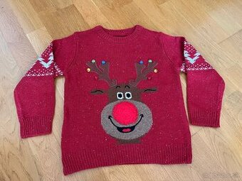 detsky vianocny pulovrik 110