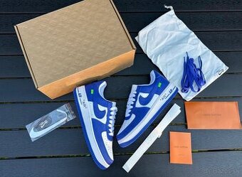 NIKE AIR FORCE 1 LOW LOUIS VUITTON VIRGIL ABLOH WHITE ROYAL