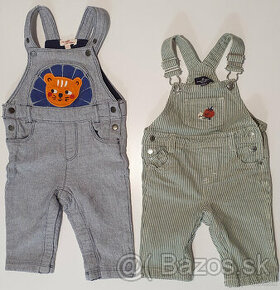 2x Nohavice na traky č.68 a 74 nové