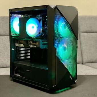 Herné PC i5-14400F / 32GB DDR5 / RX 6600 XT 8GB – záruka