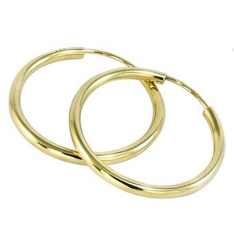 Zlaté náušnice Glare 425