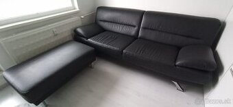 Lacno sedačka s taburetkou