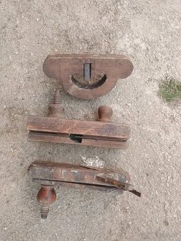 Drevené hoblíky - 3 ks