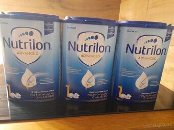 Predám nové nerozbalené Nutrilon Advanced č.1 0-6 mesiacov.