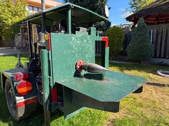 Štiepačka na drevo – domáca výroba, mobilná, benzínový motor