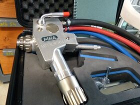 Metalizační pistol MPA - šopování