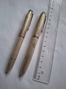 Strieborné plniace perá