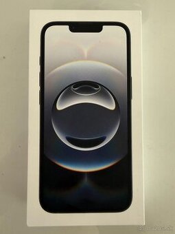 iPhone 16e 128GB black - novy, nerozbaleny