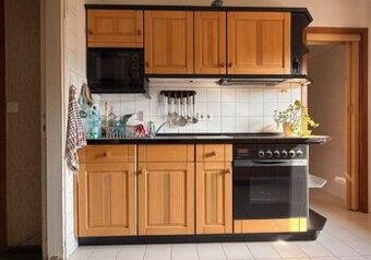 Kuchyňská linka z masivu se spotřebiči,6443