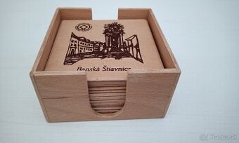 Drevené podšálky