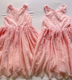 Dievčenské šaty s trblietkami H&M veľkosť 128
