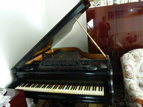 Na predaj starožitný klavír , viedensky,malé krídlo,čierne - 1