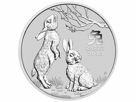 Strieborná minca 1kg Lunár 2023 Zajac