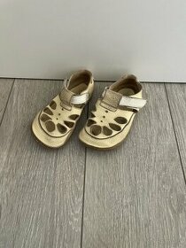 Baby Bare Shoes Summer Perforation Canary, v. 24