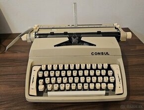 Písací stroj consul 222.2  Rezervované