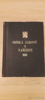 Zbierka zákonov 1933