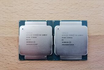 Intel XEON E5-1630 v3, XEON E5-1650 v3